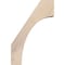 Ekena Millwork 3 1/2"W x 8"D x 12"H Westlake Smooth Knee Brace, Douglas Fir BRC04X08X12WTL00SDF - alternate 2
